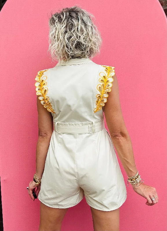Ivory Romper Ivory Romper