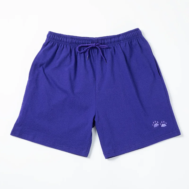 26498-purple-paw-womens-casual-shorts